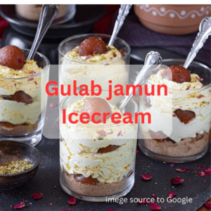 gulab jamun ice cream