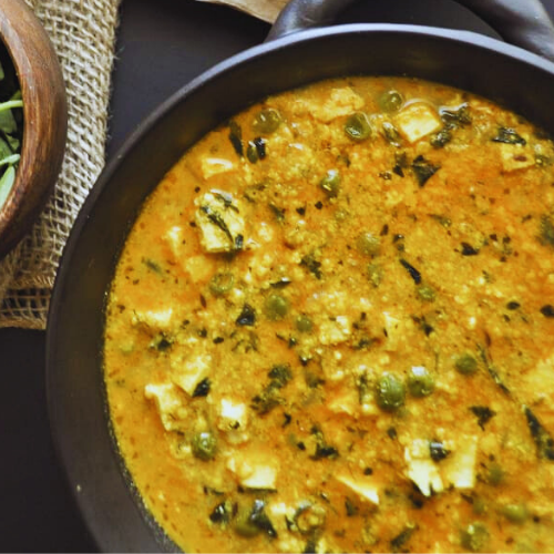 Methi malai matar recipe 