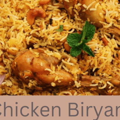 Chicken biryani