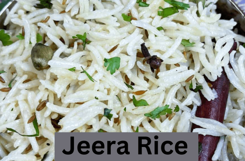 Jeera rice recipe