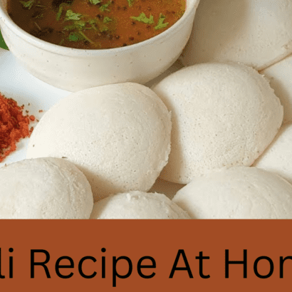 Idli recipe