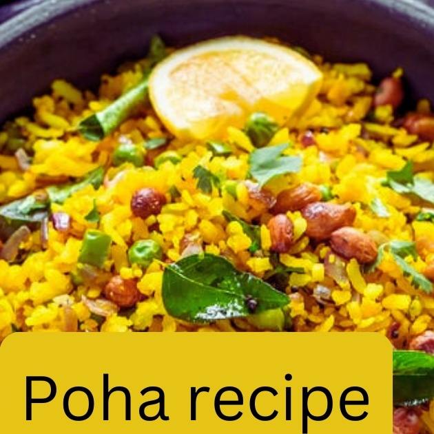 Thumbnail for Poha In English/Poha Calories/5 Minute Quick And Easy Poha Recipe