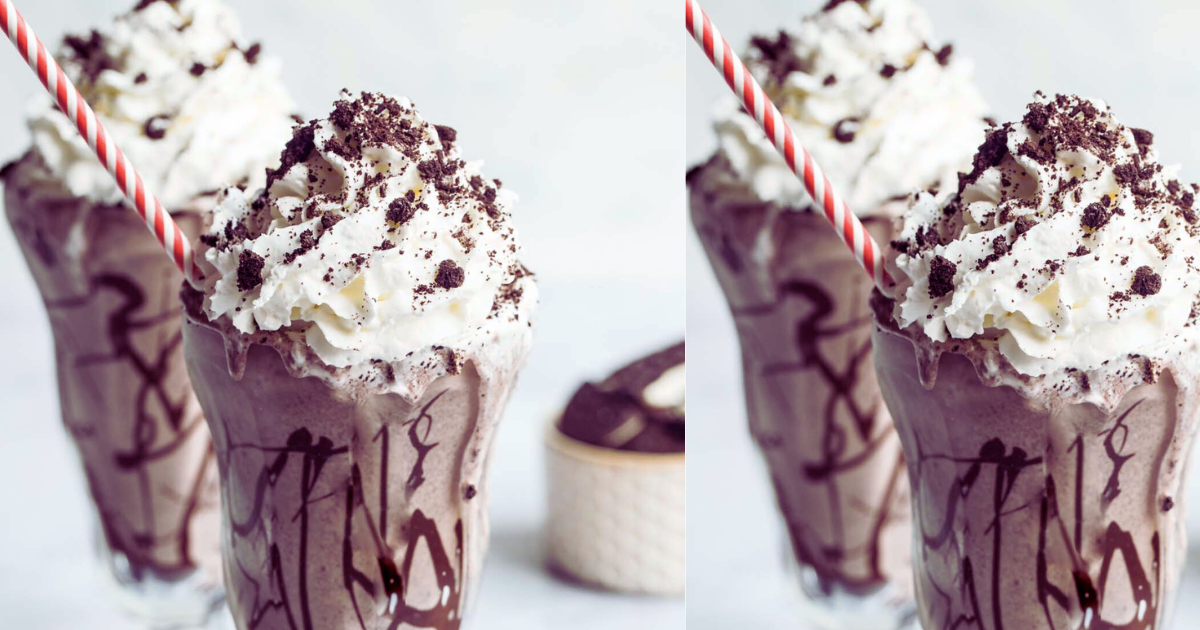 Oreo milkshake