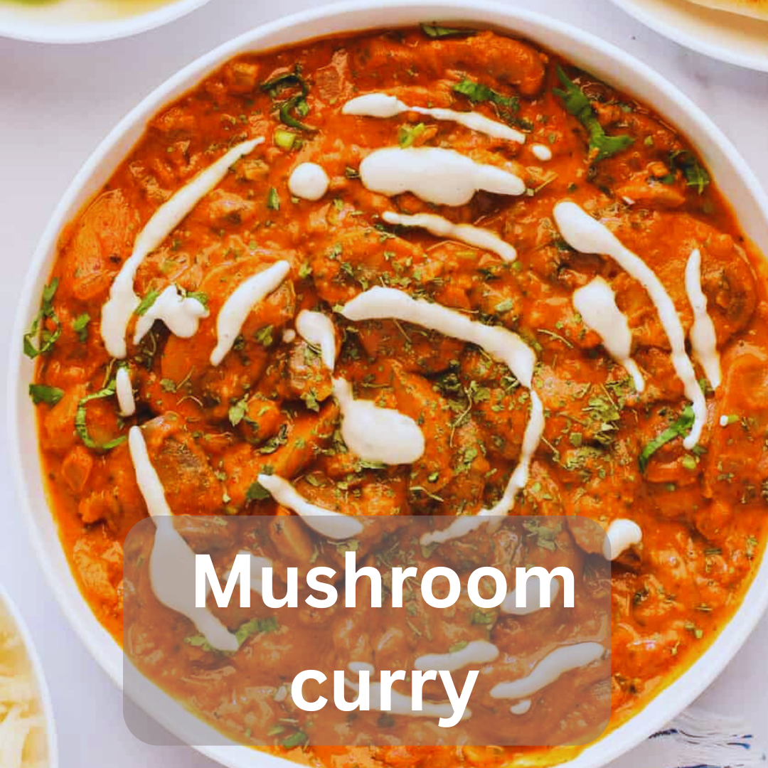 Thumbnail for Mushroom curry Recipe