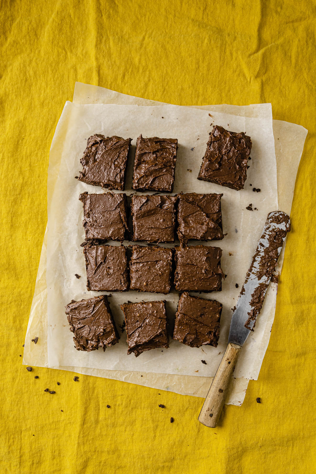 Avocado brownies