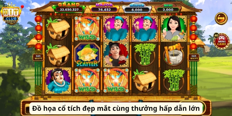 Đồ họa cổ tích đẹp mắt cùng thưởng hấp dẫn lớn